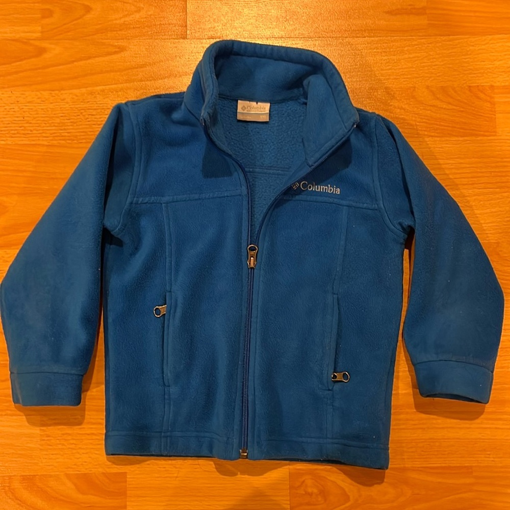 Columbia XXS (4/5) toddler blue fleece